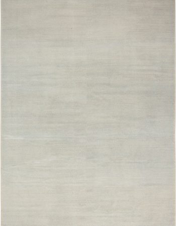 Contemporary Flatweave Solid Light Beige Wool Carpet “Alabaster” N12854 Contemporary Flatweave Solid Light Beige Wool Carpet “Alabaster” N12854