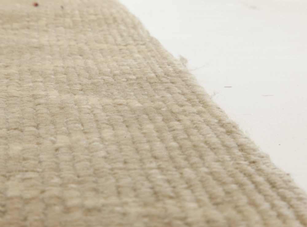 Doris Leslie Blau Collection High-Quality Contemporary Geometric Wool Runner N11567