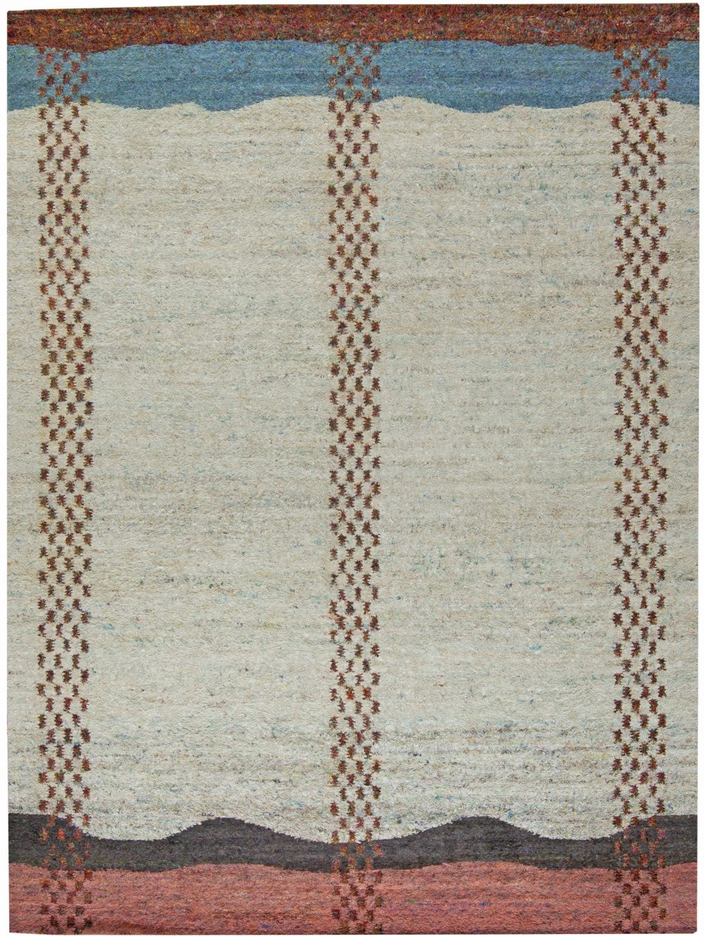 Doris Leslie Blau Collection Abstract Jazz Rug by Brett Beldock N10750