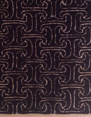 Antique Tabriz Persian Floral Allover Navy Blue Hand-Knotted Wool Carpet – Circa 1900 BB8776 Antique Tabriz Persian Floral Allover Navy Blue Hand-Knotted Wool Carpet – Circa 1900 BB8776
