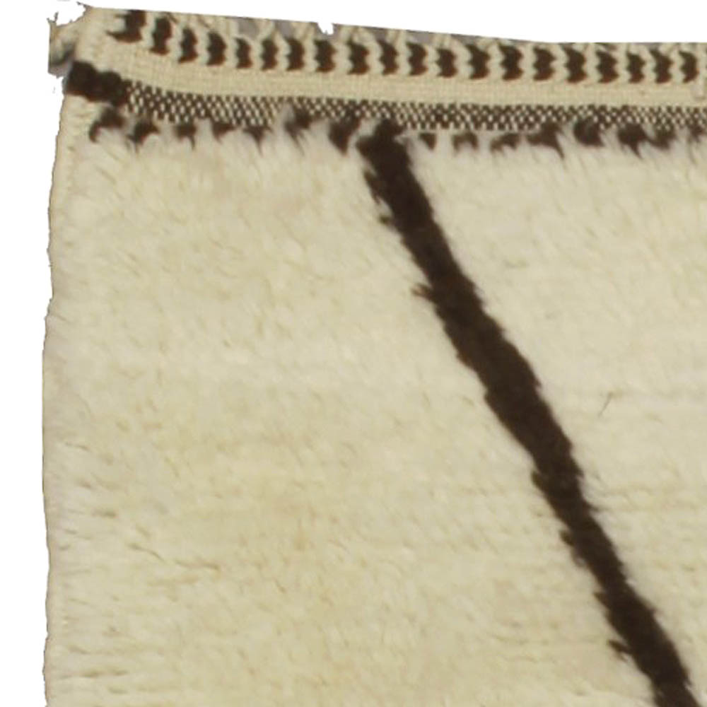 Doris Leslie Blau Collection Tribal Moroccan Design Handmade Wool Rug N10709