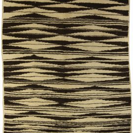 Doris Leslie Blau Colletion Moroccan Tribal Geometric Design Knotted Wool Rug N10558