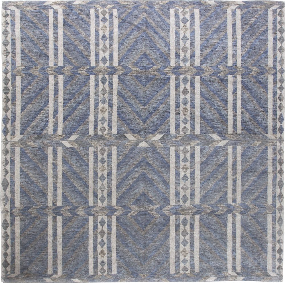 Oversized Malmo Blue Rug N11326