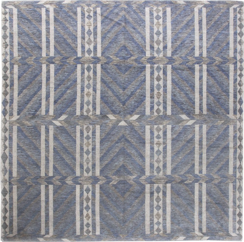 Oversized Malmo Blue Rug N11326