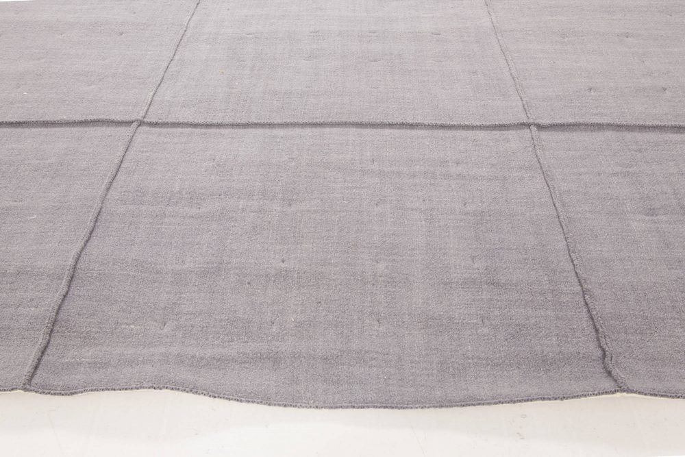 Doris Leslie Blau Collection Modern Nuno Felt Gray Rug N11679