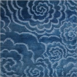Blue Camelia Rug Sample N10197S