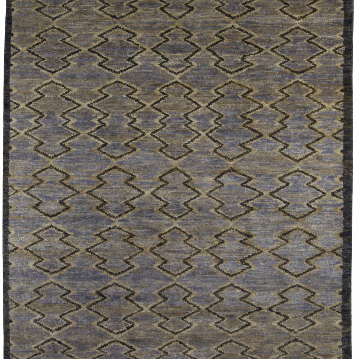 Blue Aztec Rug , index: N10475