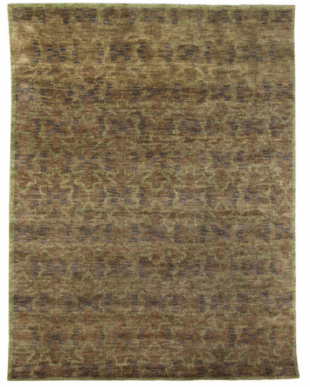 Contemporary Paleo Rug II Hand Knotted Wool by Bunny Williams N10538