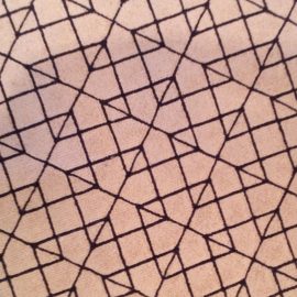 Geo Slate Tufted N10550S