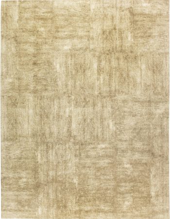 Contemporary Flatweave Solid Light Beige Wool Carpet “Alabaster” N12854 Contemporary Flatweave Solid Light Beige Wool Carpet “Alabaster” N12854