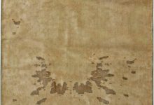 Doris Leslie Blau Collection Contemporary Chestnut Beige Hand Knotted <mark class='searchwp-highlight'>Silk</mark> Rug N11128