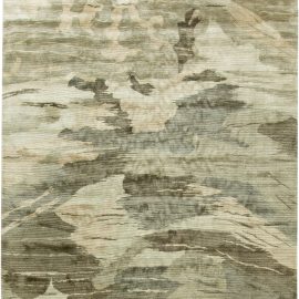 Contemporary Silk Rug N11254