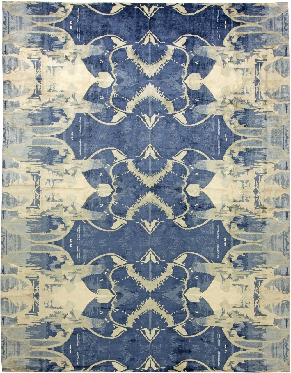 Contemporary Blucie Designed Rug N11283