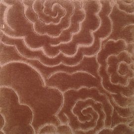 Ochre Flowers Tufted N10585S
