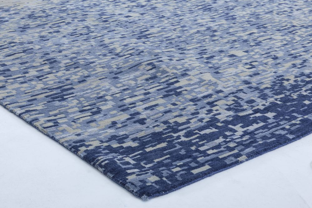 Blue Pool Tile Rug N11501