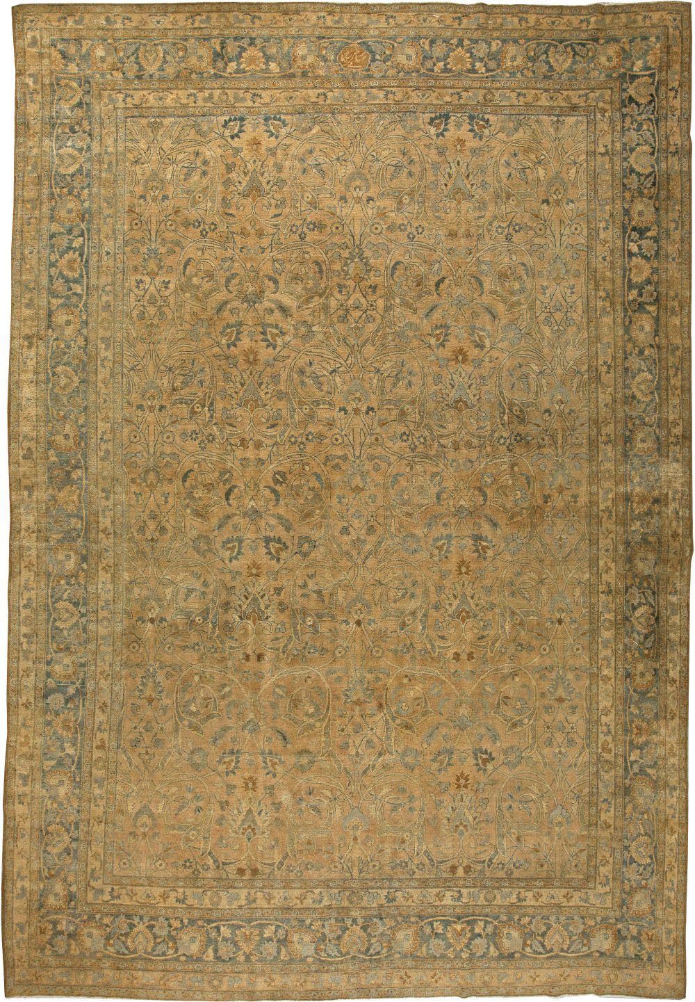 Antique Persian Meshad Rug (Size Adjusted) BB5782