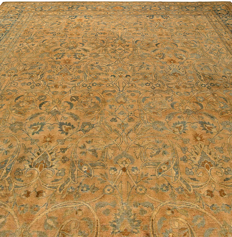 Antique Persian Meshad Rug (Size Adjusted) BB5782