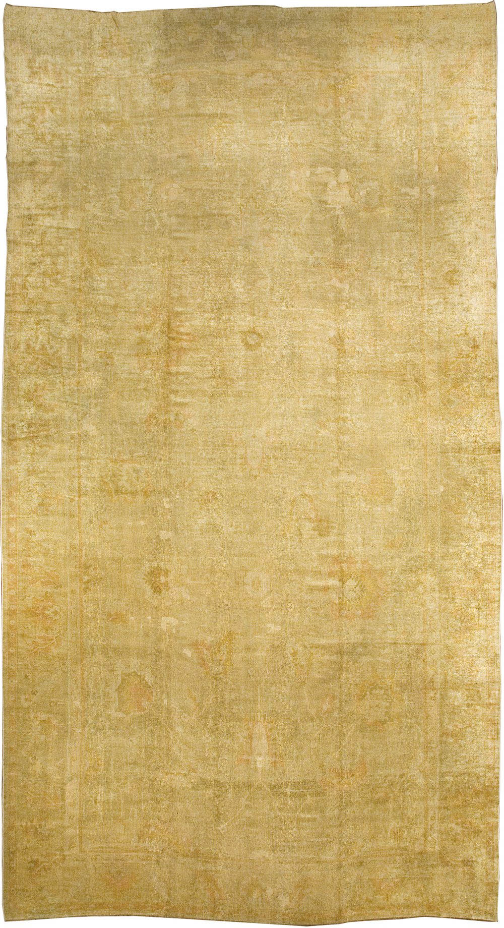 Antique Turkish Oushak Carpet (Size Adjusted) BB1692