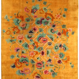 Vintage Hand-Knotted Rug BB4170