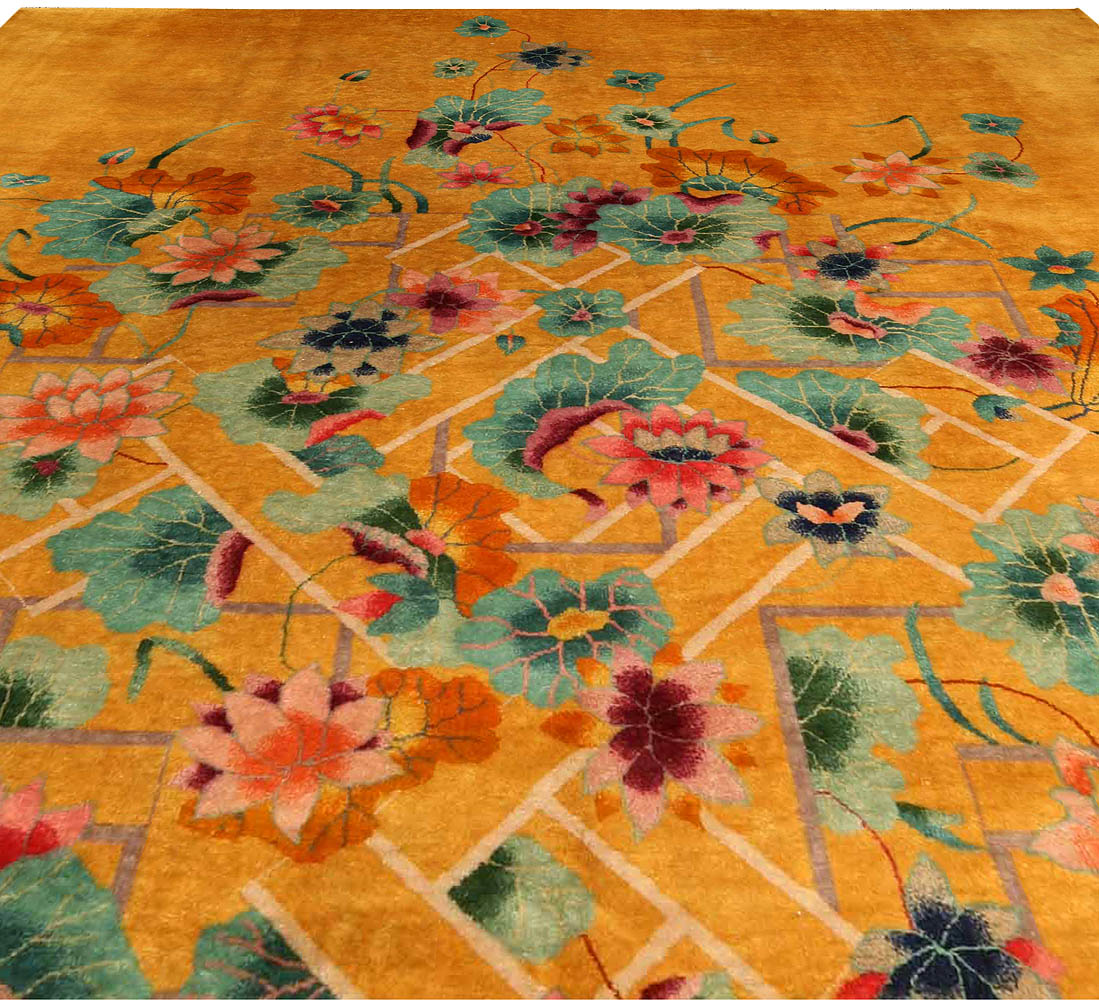 Vintage Chinese Deco Carpet BB4170