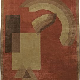 Vintage Hand-Knotted Rug BB4285