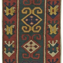 Antique Caucasian Runner BB5977