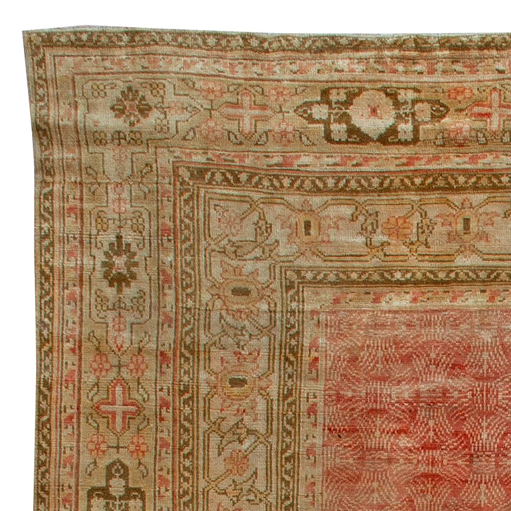 Antique Turkish Hereke Rug (Size Adjusted) BB5983