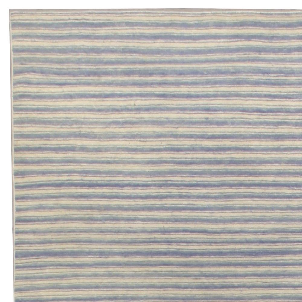 Blue Stripe Rug N10636