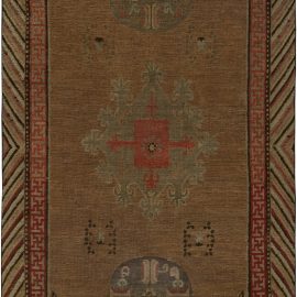 Vintage Hand-Knotted Rug BB5818
