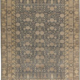Doris Leslie Blau Collection Traditional Oriental Inspired Botanic Wool Rug N11370