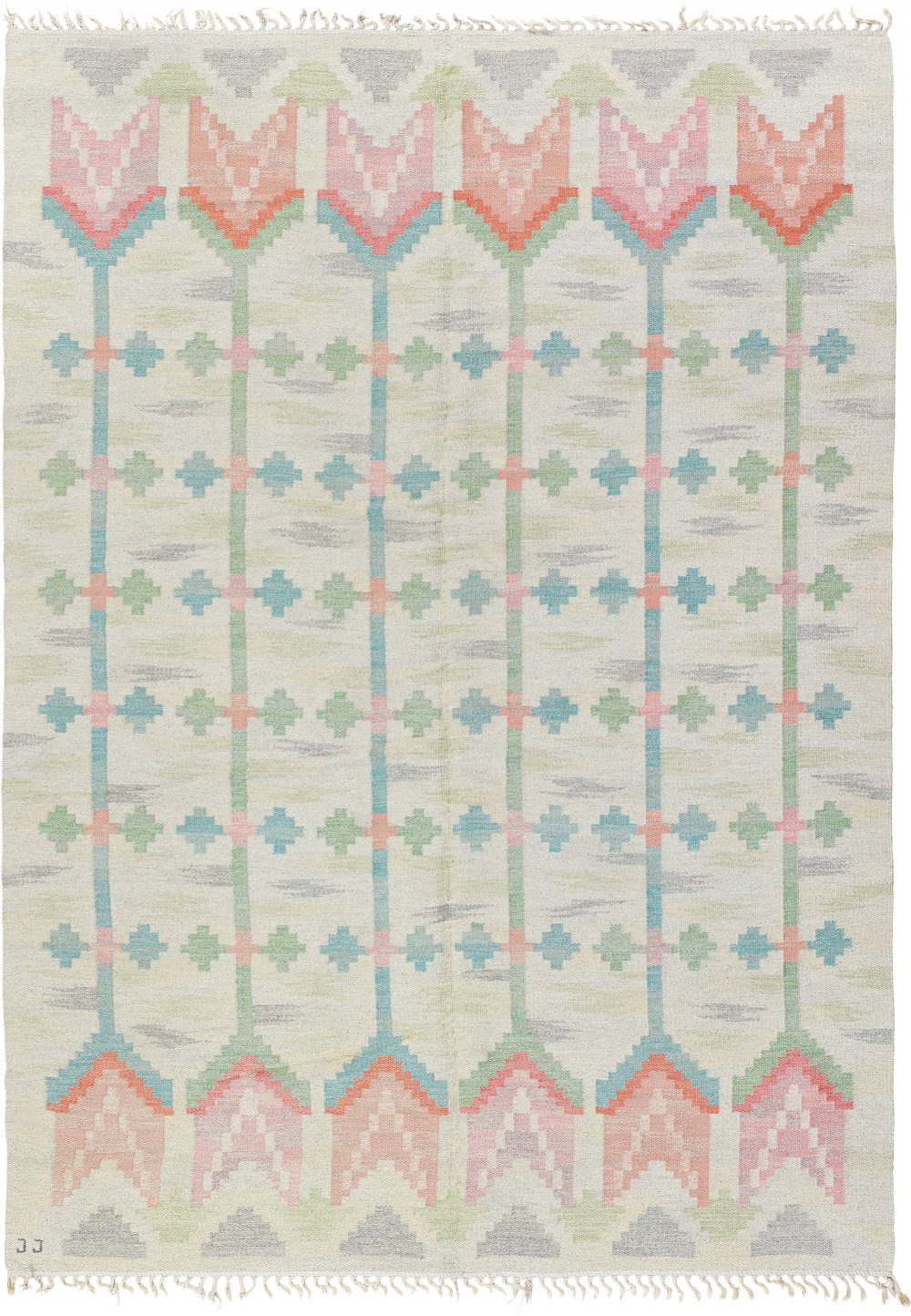 The Tulip – Vintage Rug by Judith Johansson BB6012