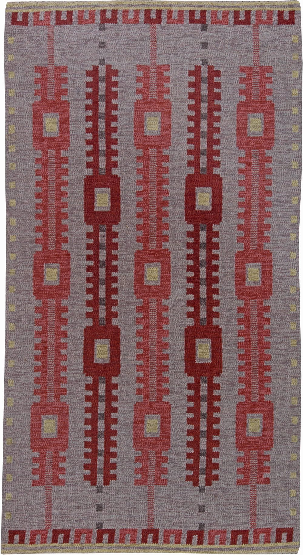 Vintage Swedish Flat Weave Rug BB6240