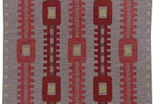 Vintage Swedish Flat Weave Rug BB6240
