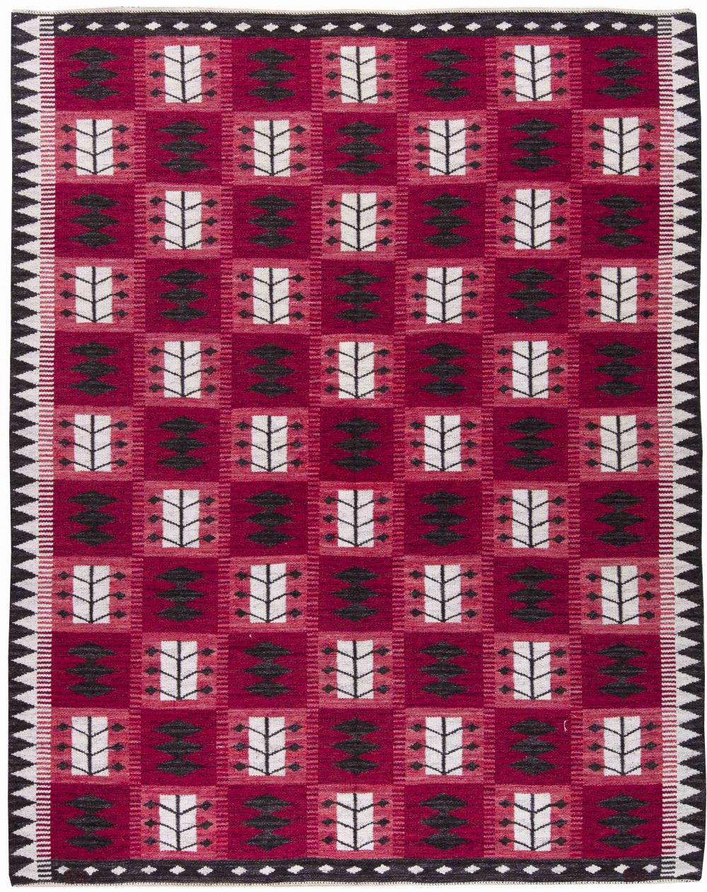 vintage Swedish Flat weave by Berit Koenig BB6244