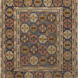 Vintage Hand-Knotted Carpet BB5699