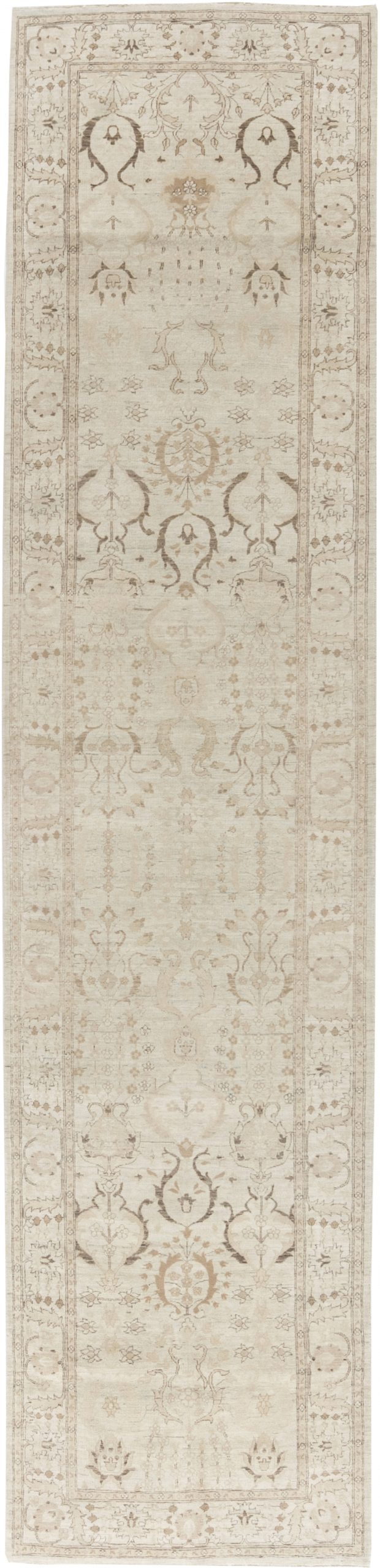 Traditional inspired Tabriz Runner N11665