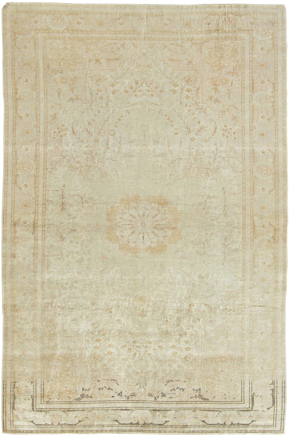 Antique Turkish Hereke Rug BB5945