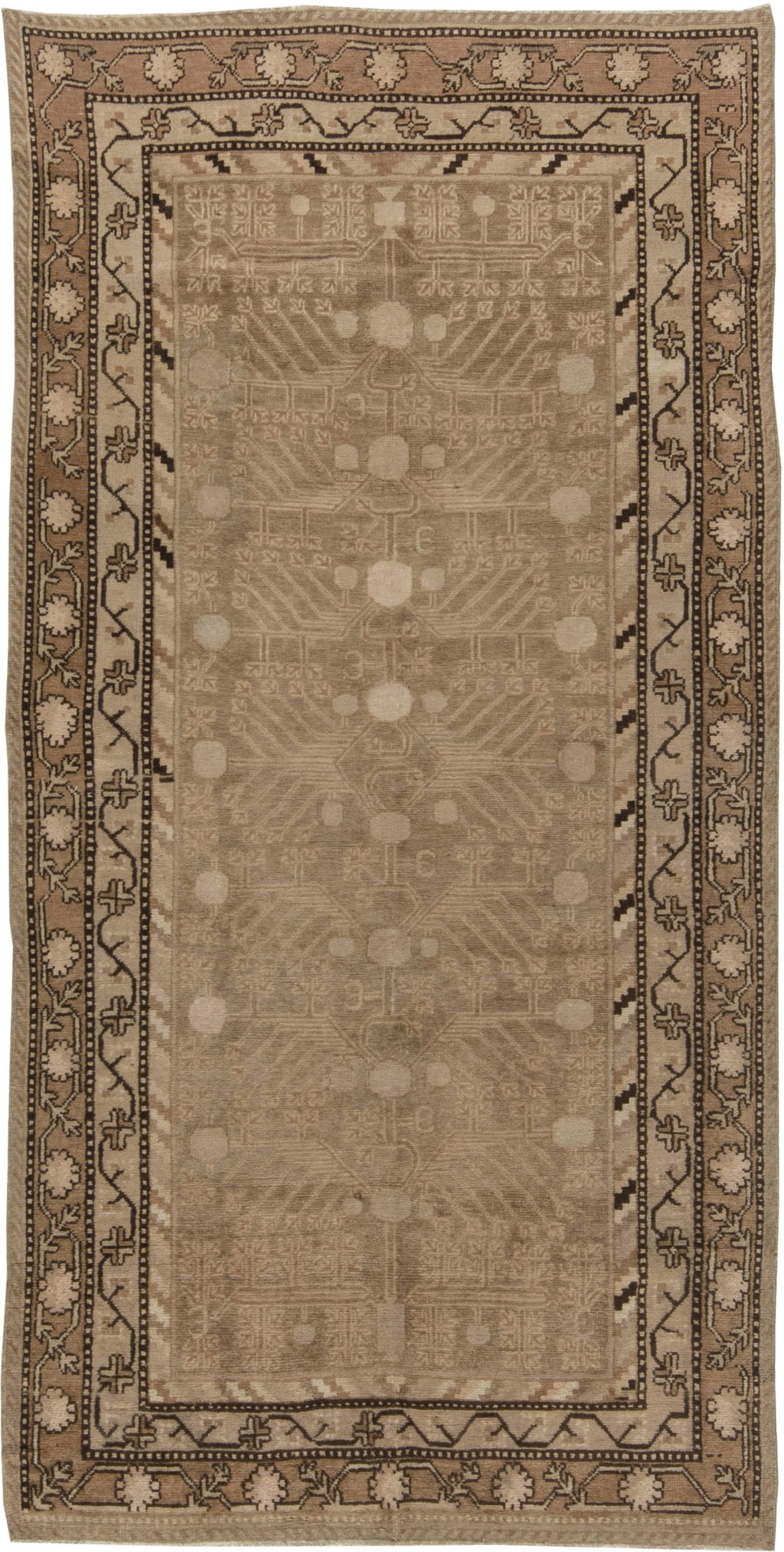 Vintage Samarkand Rug BB6470