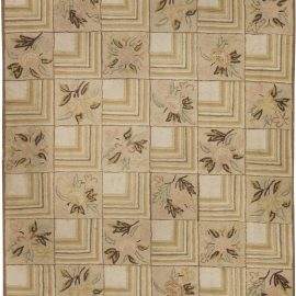 Vintage American Hand-Knotted Rug BB0620