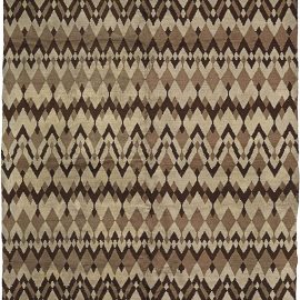 Vintage French Art Deco Abstract Warm Tan Hand-Knotted Wool Rug Belgian By Paul Haesaerts For Elisabeth De Saedeleer BB5377