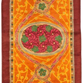 Vintage French Deco Rug BB4849