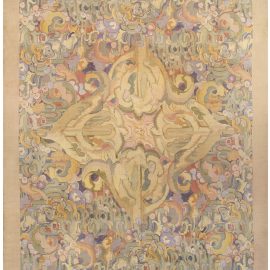 Vintage Hand-Knotted Carpet BB0106