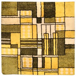Vintage Hand-Knotted Rug BB4475