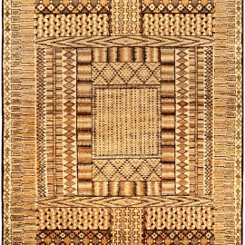 Vintage Handmade Rug BB4348