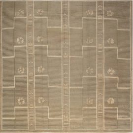 Vintage Hand-Knotted Carpet BB4666