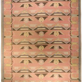 Vintage Hand-Knotted Rug BB4582