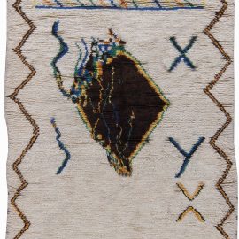Vintage Hand-Knotted Rug BB6212