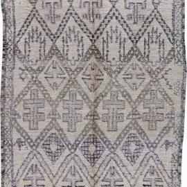 Vintage Hand-Knotted Rug BB6209