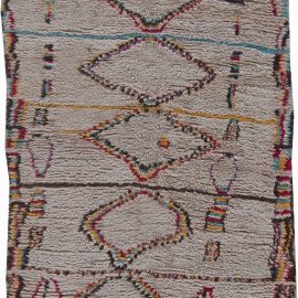 Vintage Hand-Knotted Rug BB6215