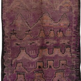 Vintage Hand-Knotted Carpet BB6220